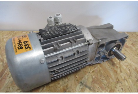 134 RPM 0,55 KW 37 Nm Asmaat 20 mm. Used.